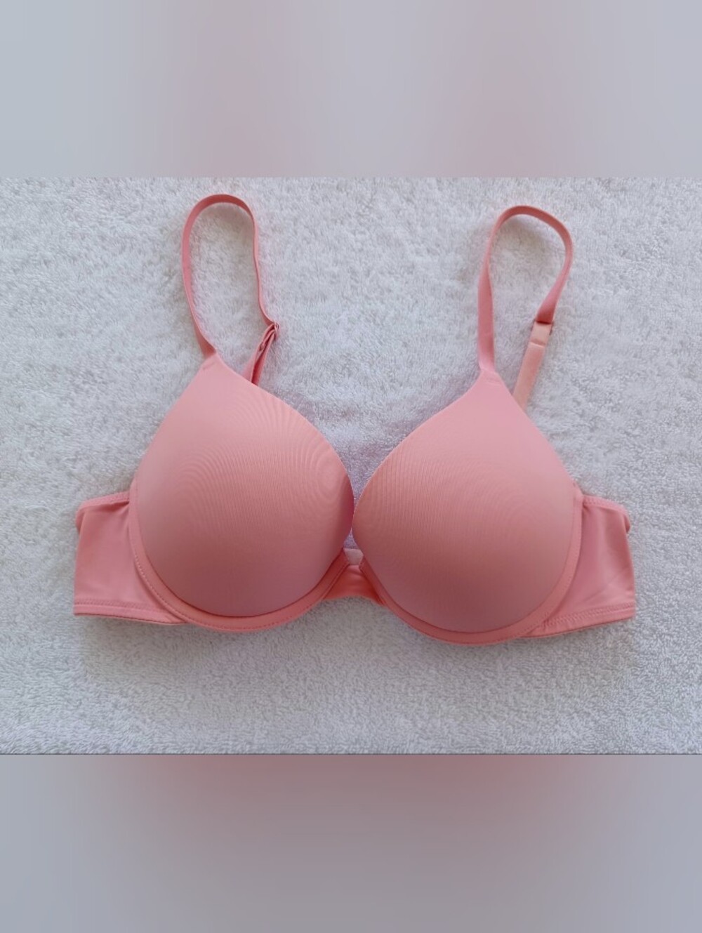 Pink Victoria's Secret Wear Everywhere Push-Up Bra, Size 34B
